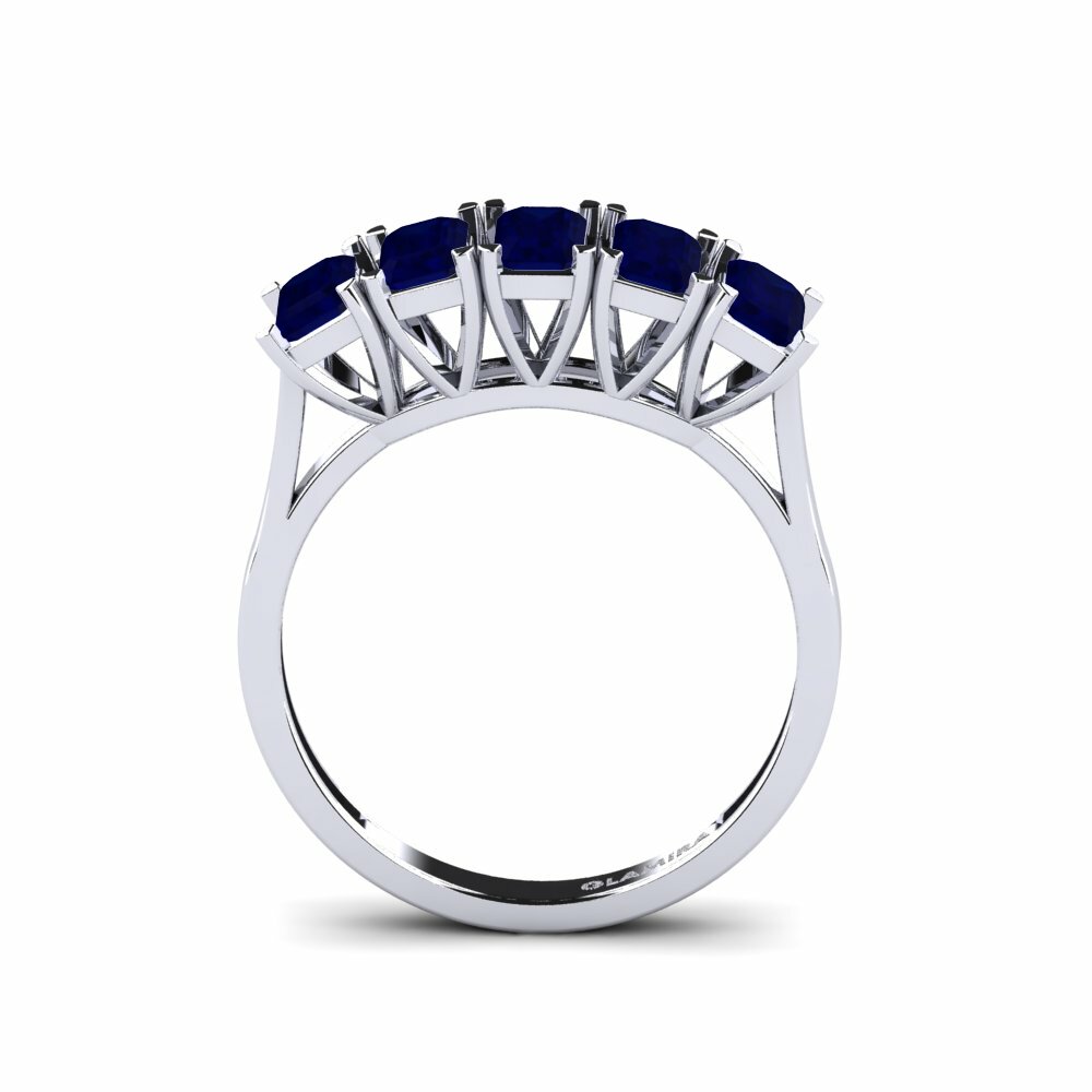 Zafiro Anillo de compromiso Isaian