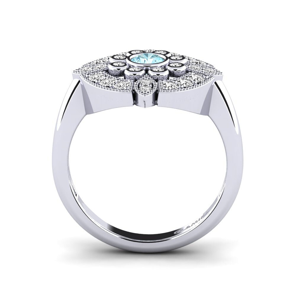 Aquamarine Ring Ishime