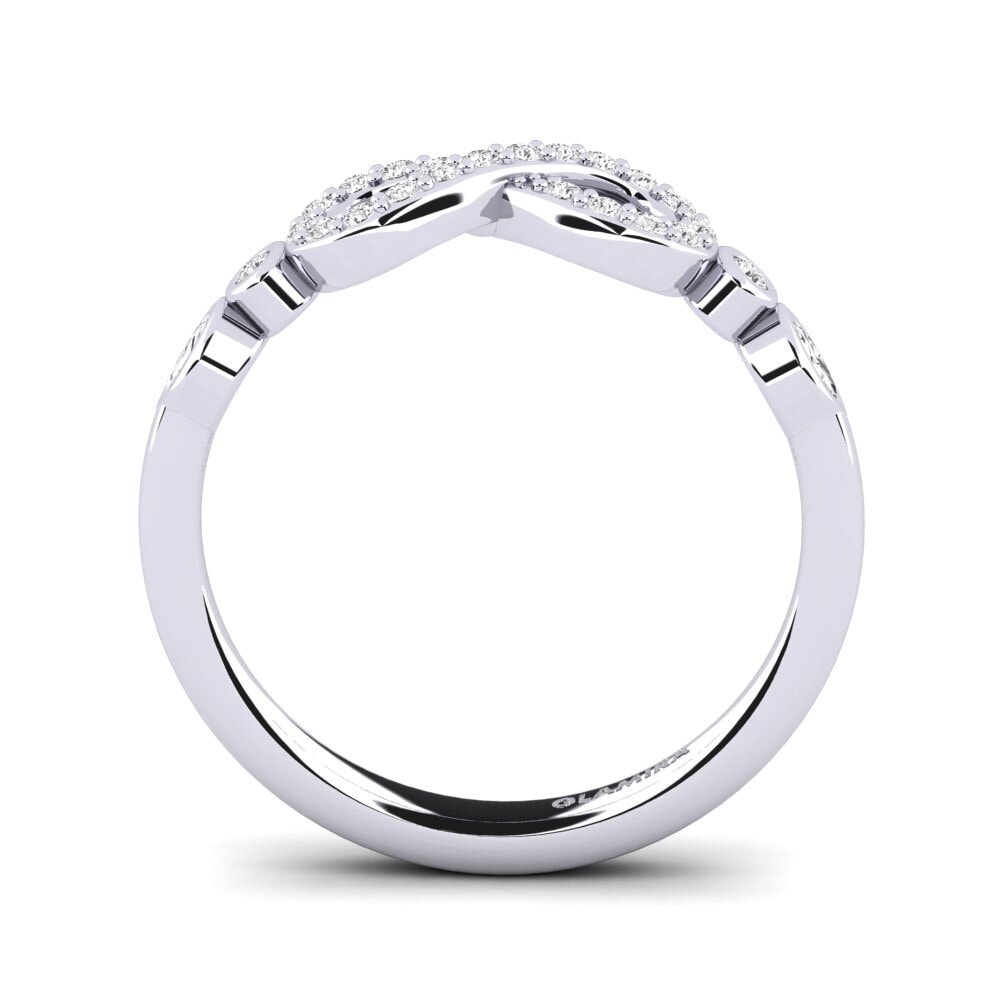 White sapphire Ring Istorkia