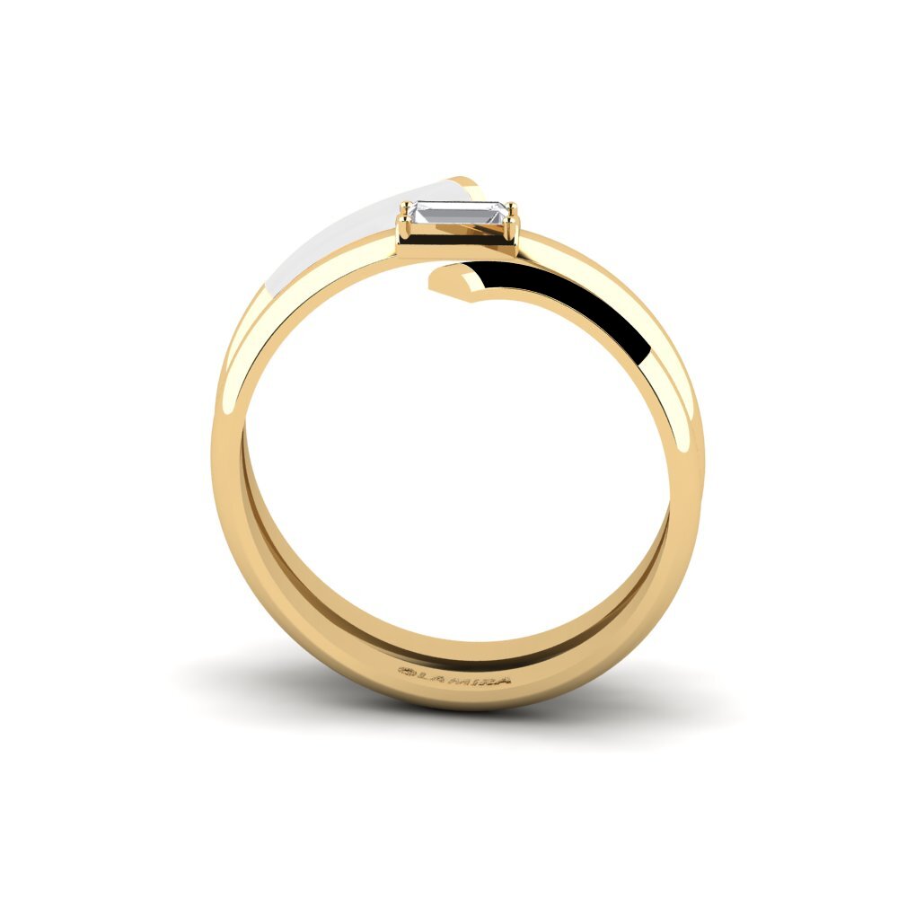 White sapphire Ring Ithakis