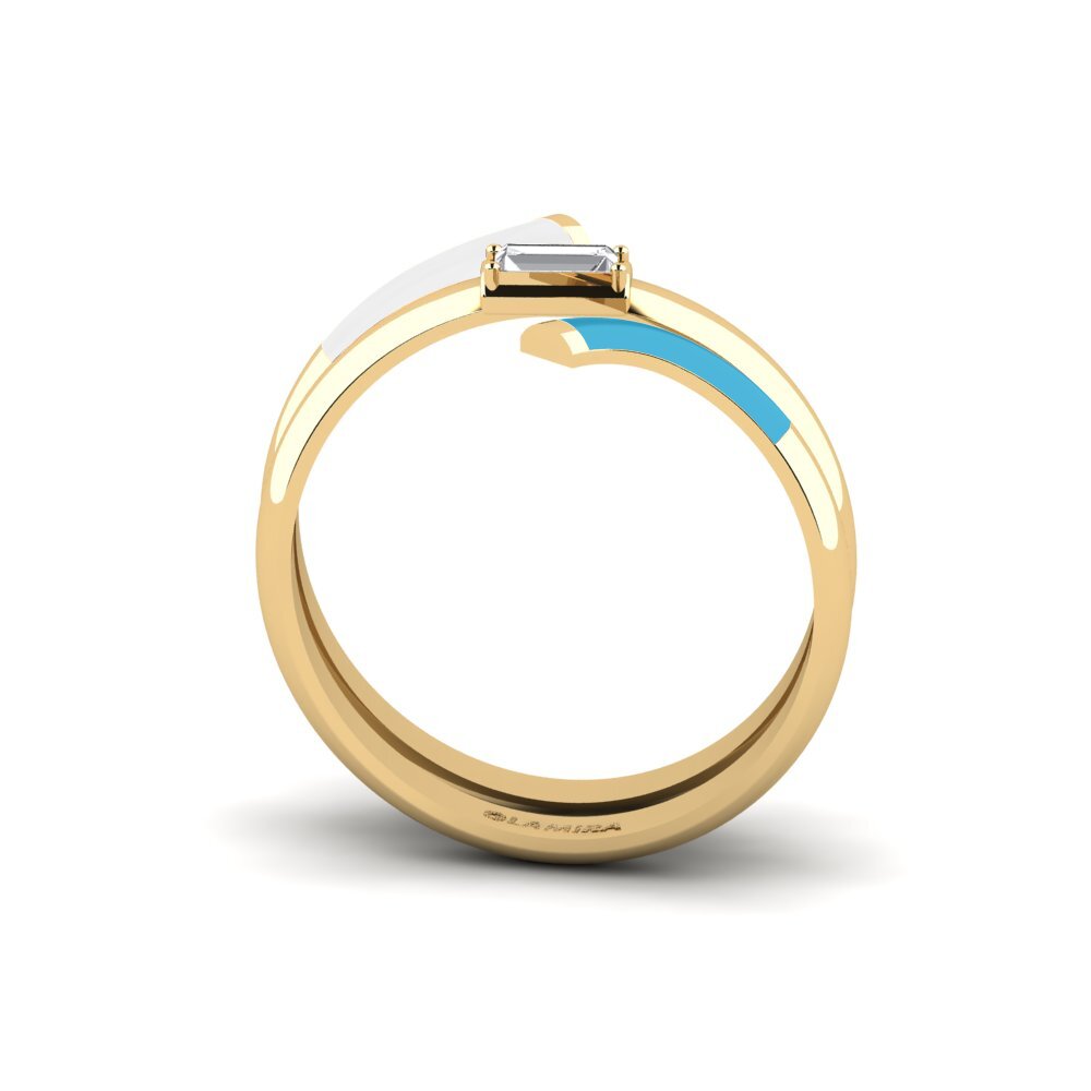 White sapphire Ring Ithakis