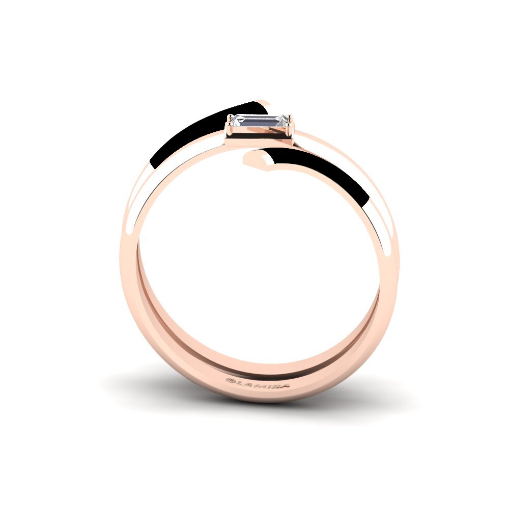 14ct Rose Gold Ring Ithakis