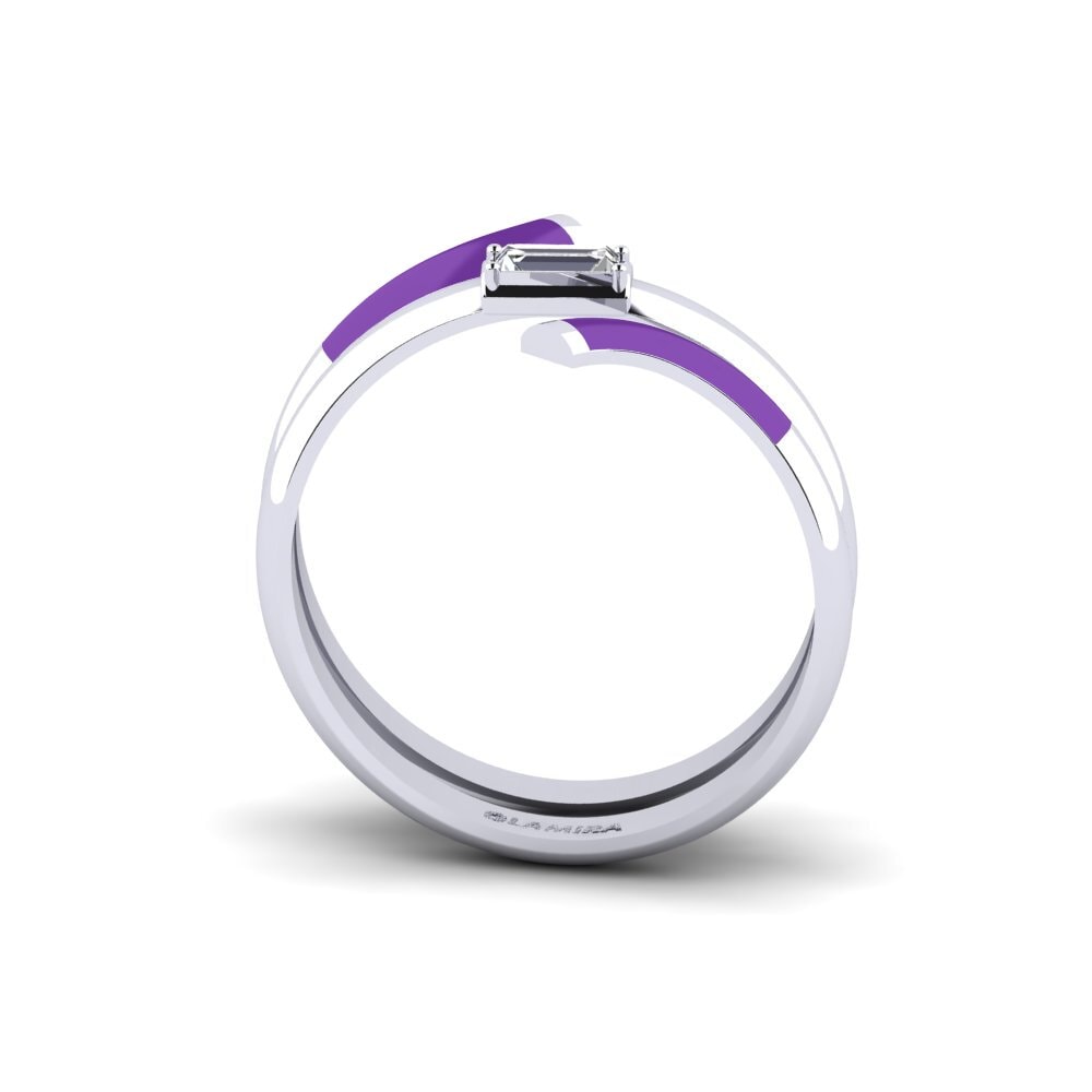 Weißgold 375 Ring Ithakis