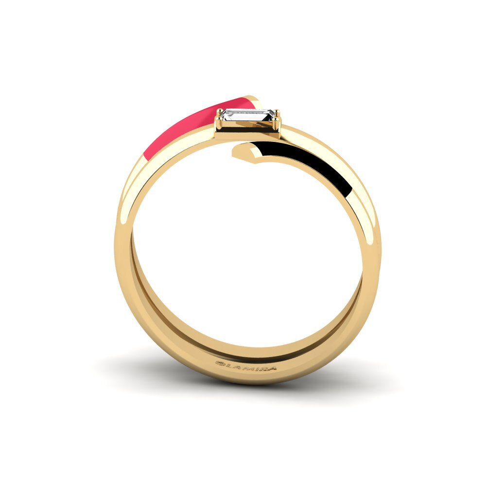 Moissanite Anel Ithakis