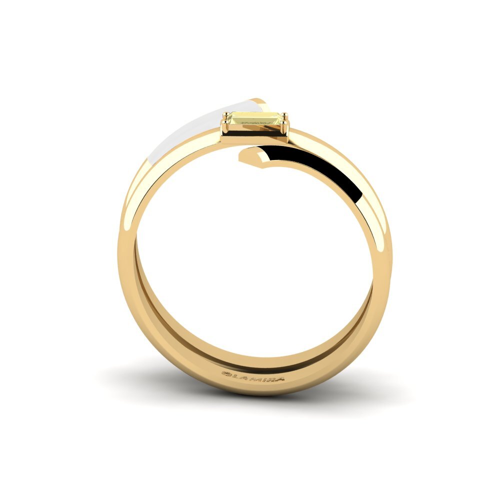 Yellow Sapphire Ring Ithakis