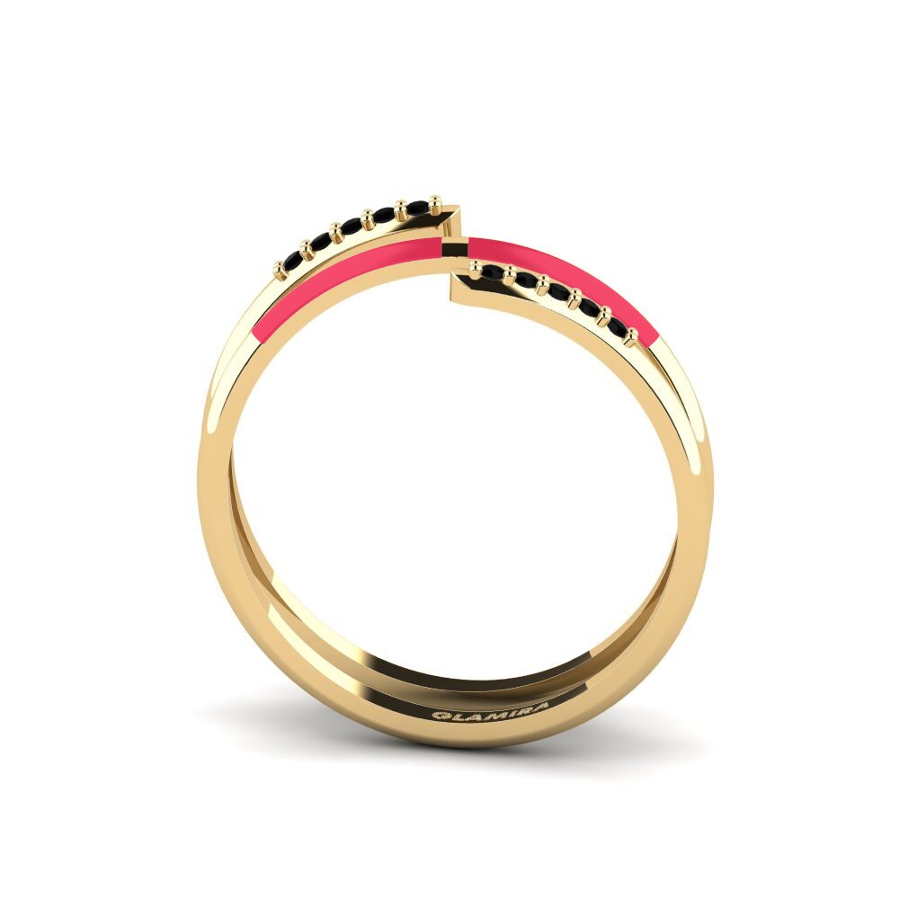 Schwarzer Diamant Ring Ithoca