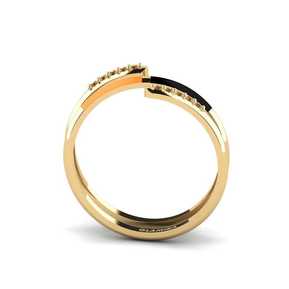 Brauner Diamant Ring Ithoca