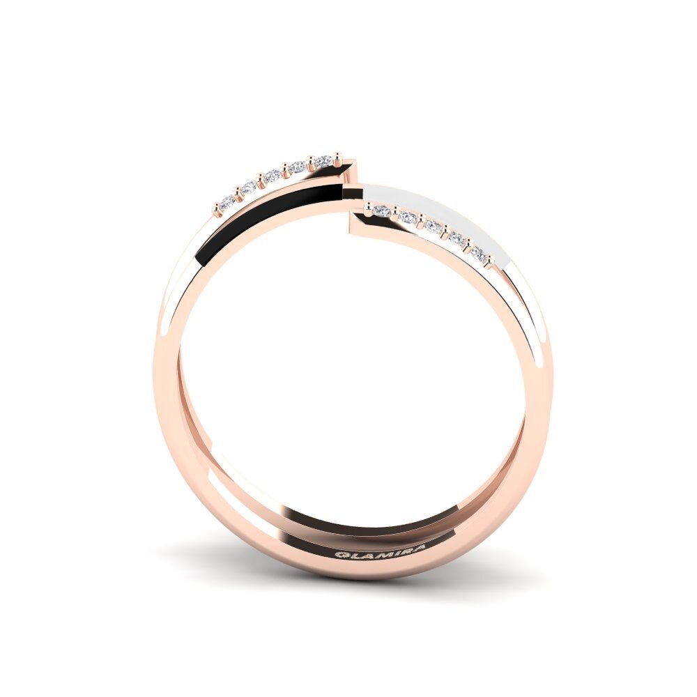 9ct Rose Gold Ring Ithoca