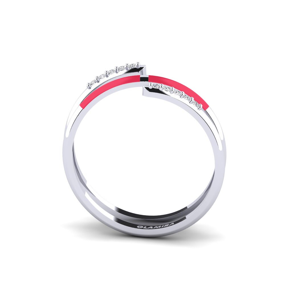 Weißgold 375 Ring Ithoca