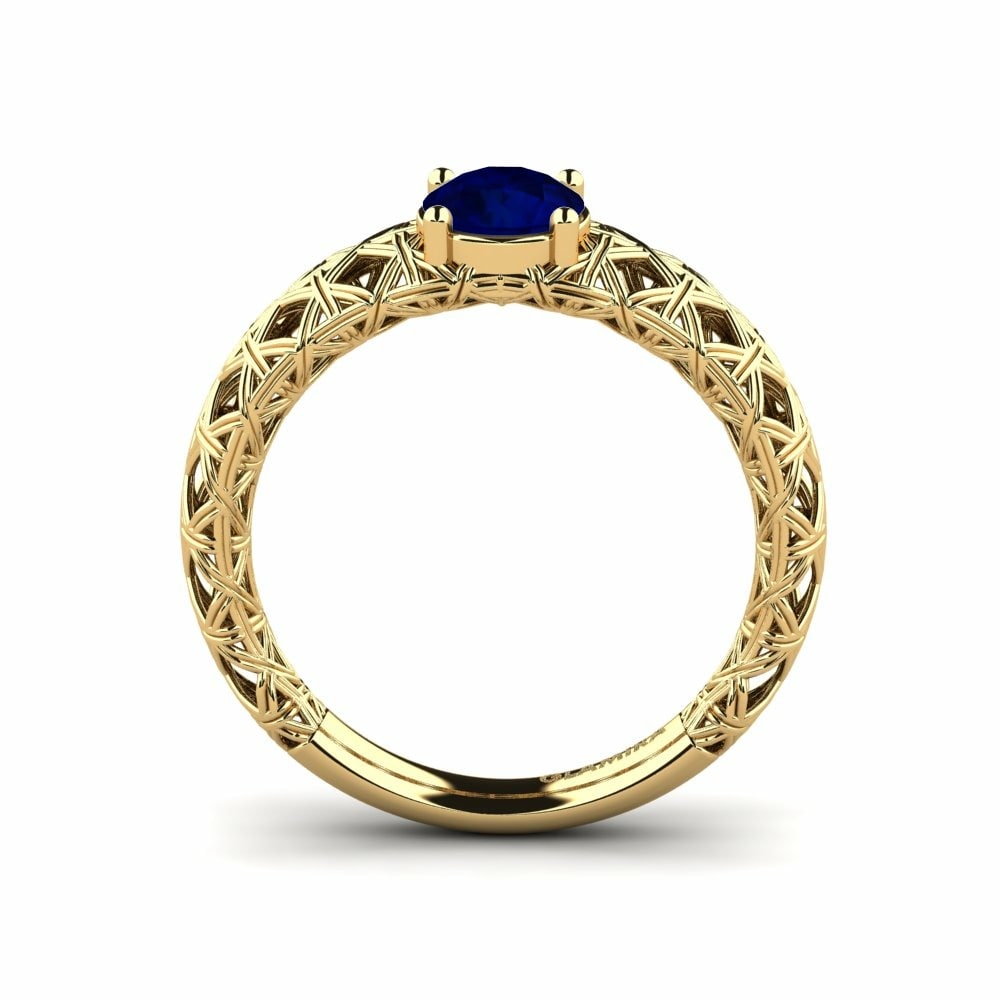 Zafiro Anillo de compromiso Itzayana