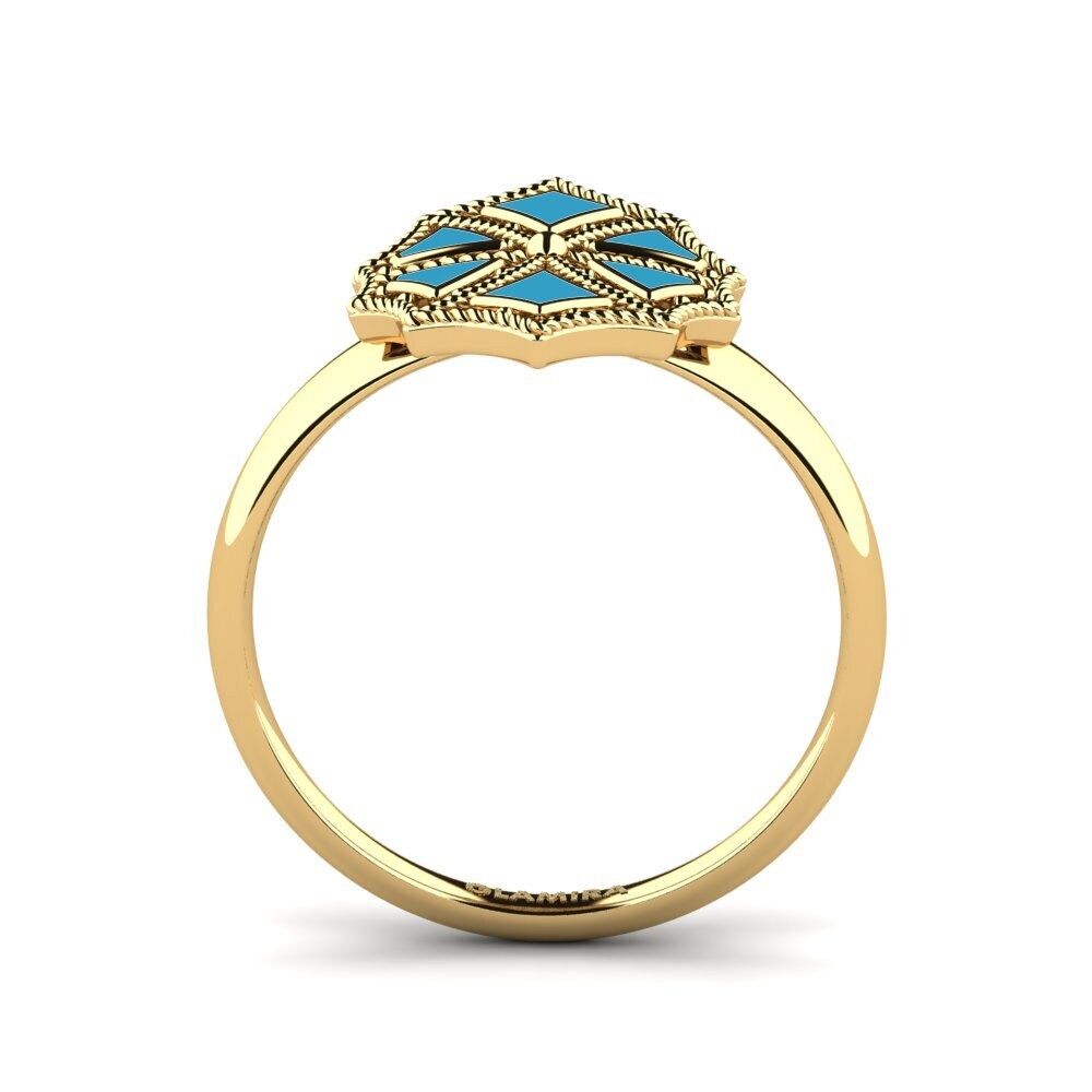 9ct Yellow Gold Ring Izmitello
