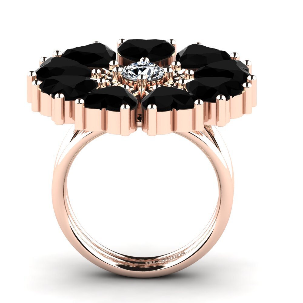 Zafiro negro Anillo Jackmason