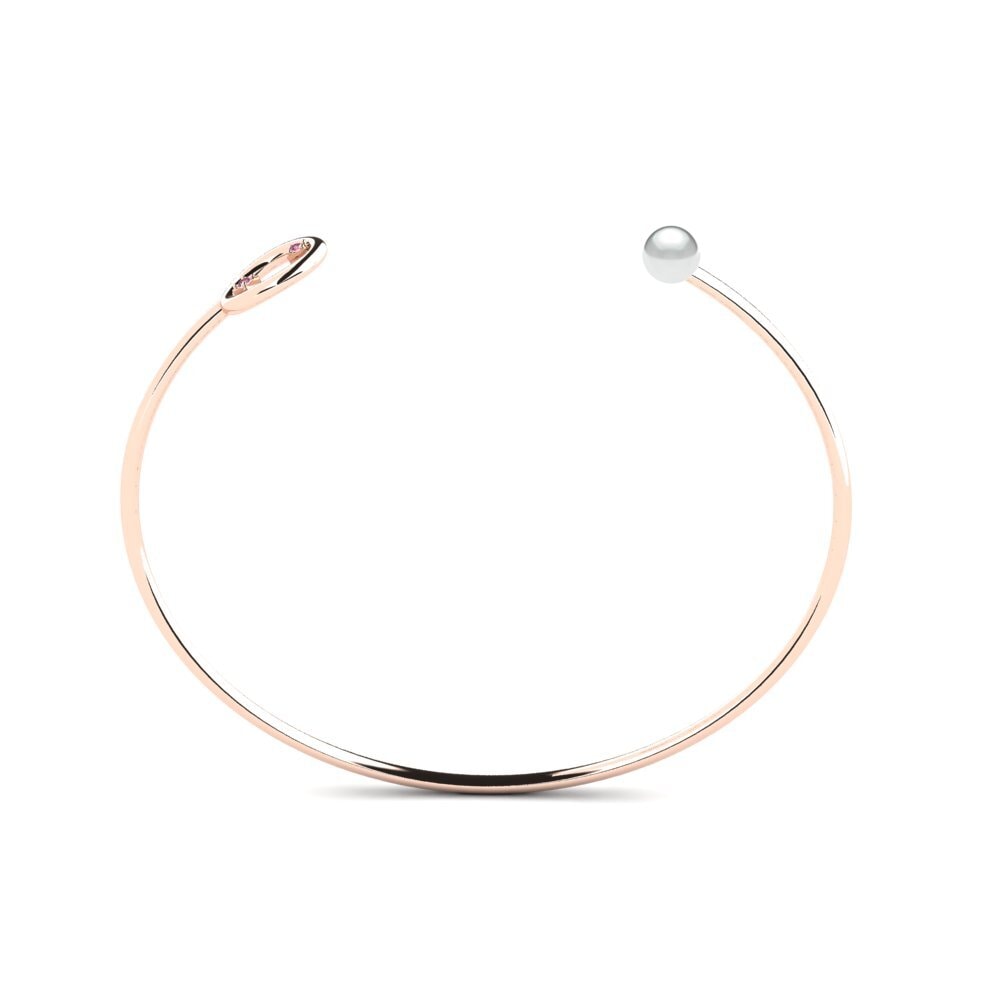 Rotgold 585 Rhodolit-Granat Damen armband Jaclyn
