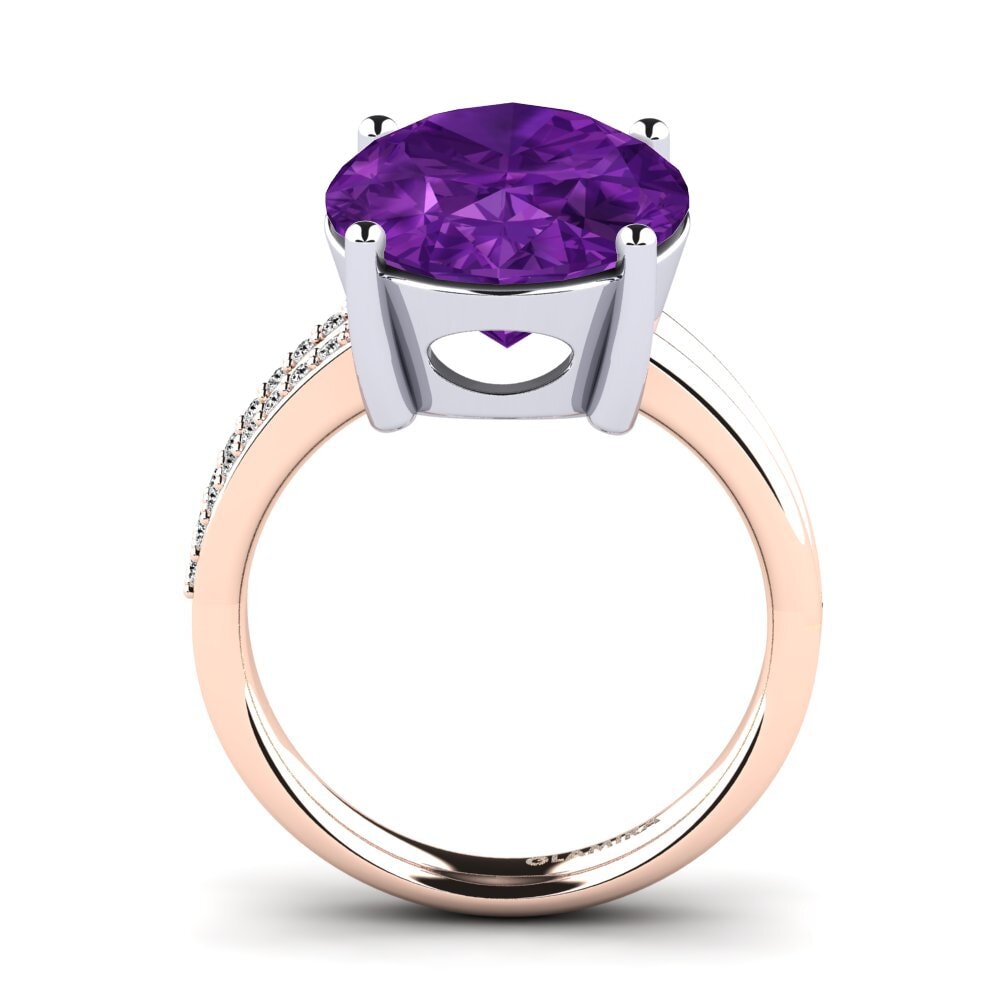 Amatista Anillo Jadora