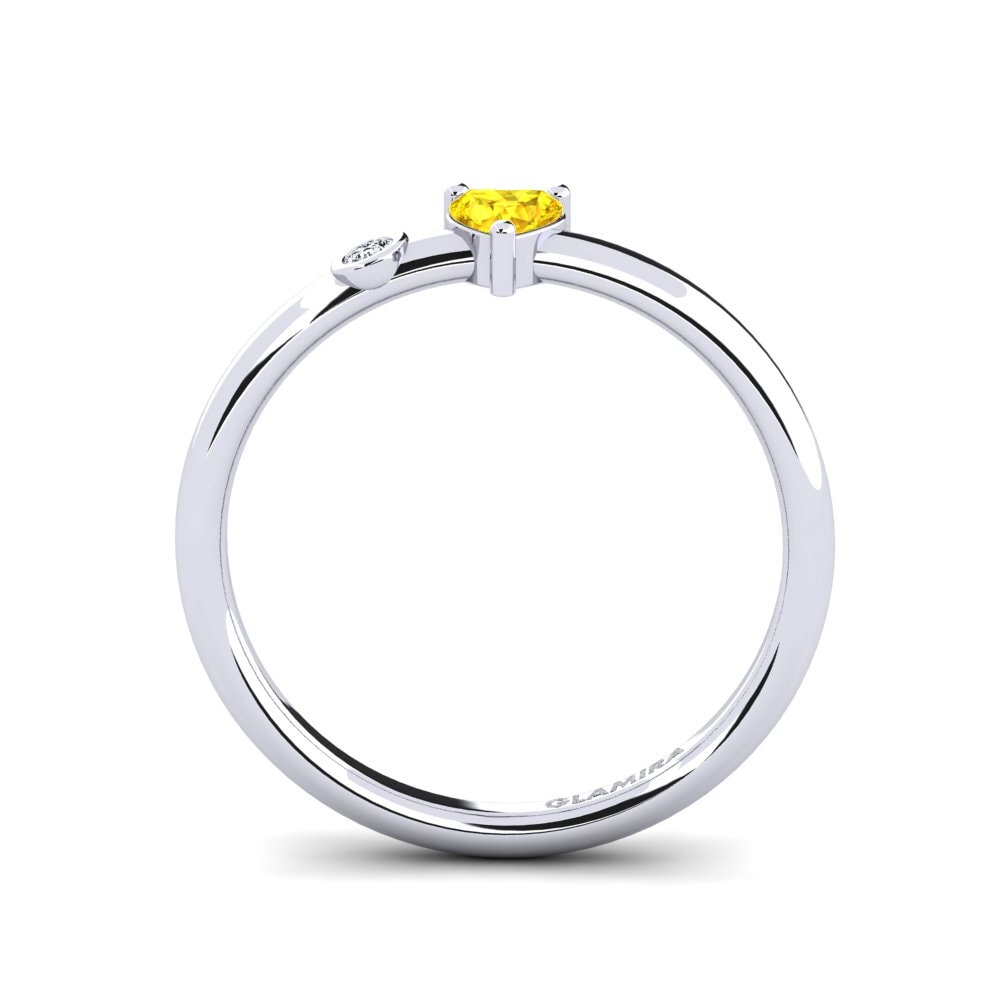 Yellow Sapphire Women's Ring Jakanis