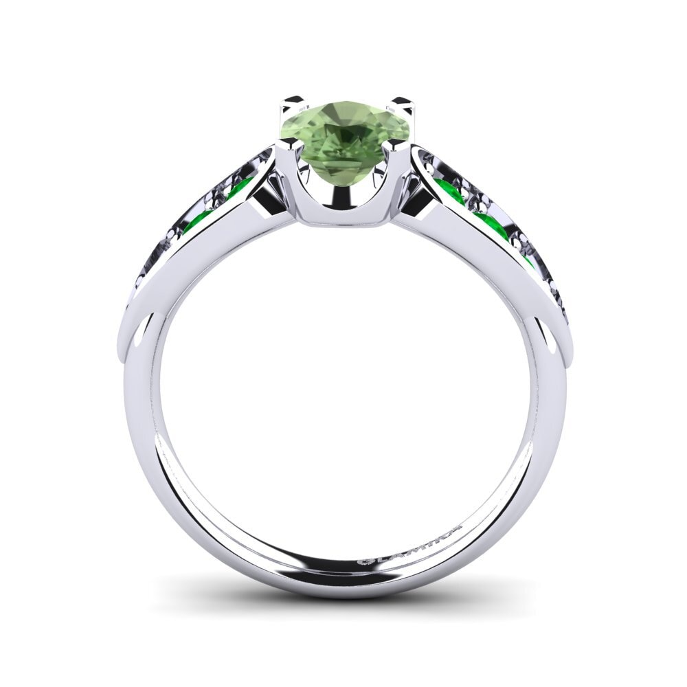 14k White Gold Engagement Ring Jaleissa