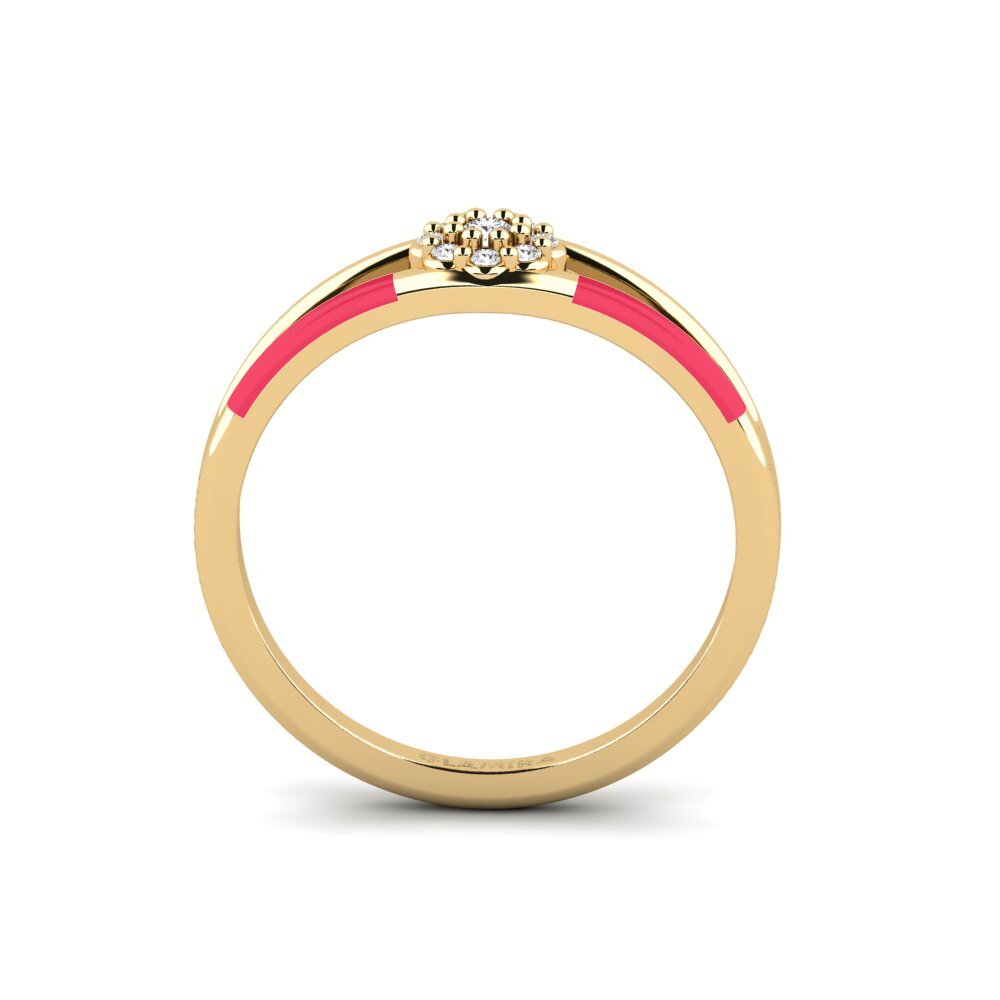 Weißer Saphir Ring Jautri