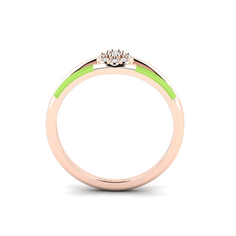 Rotgold 585 Ring Jautri