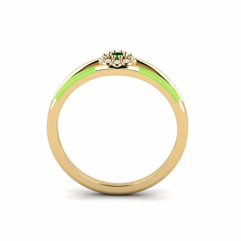 Zircone Vert Bague Jautri
