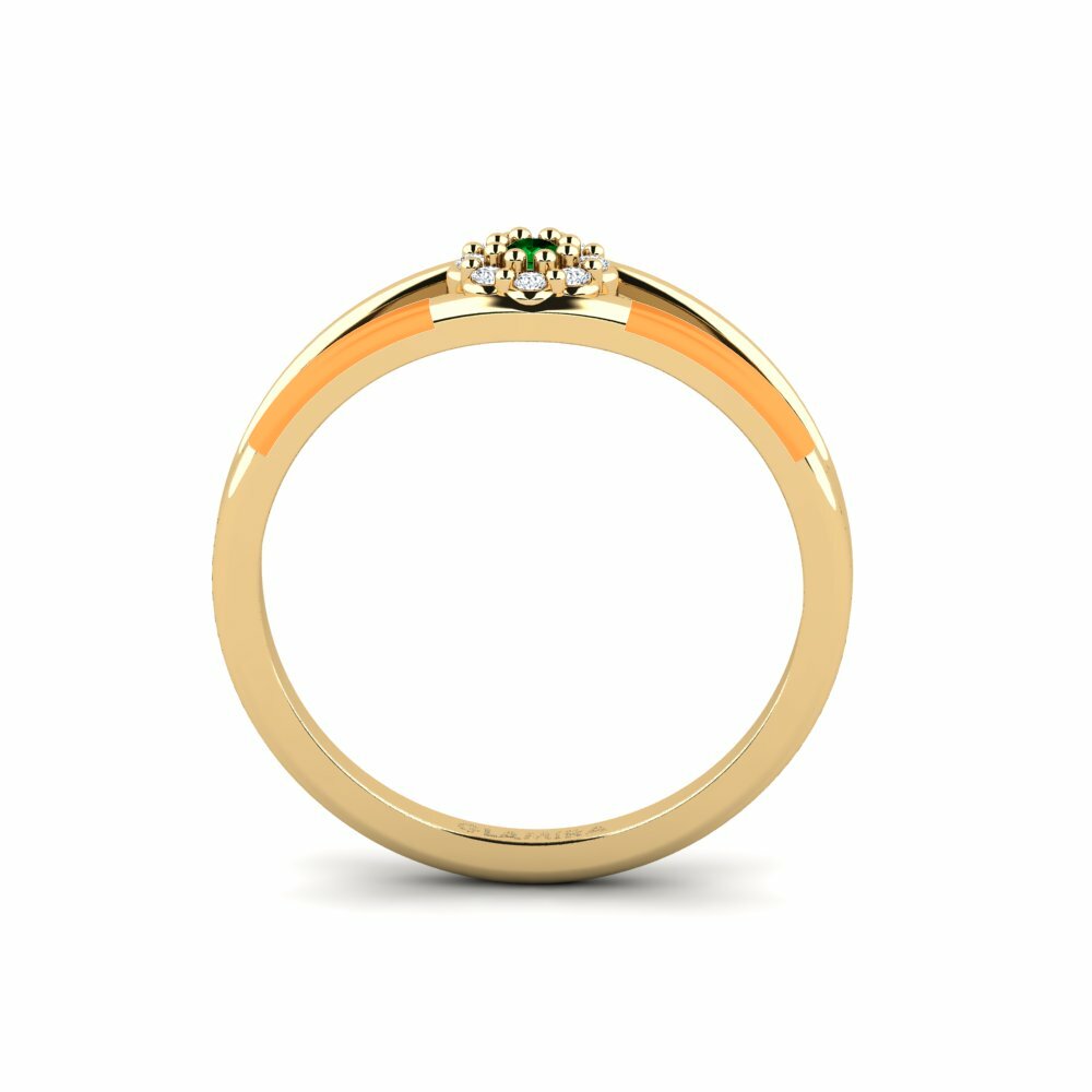 Zircone Vert Bague Jautri