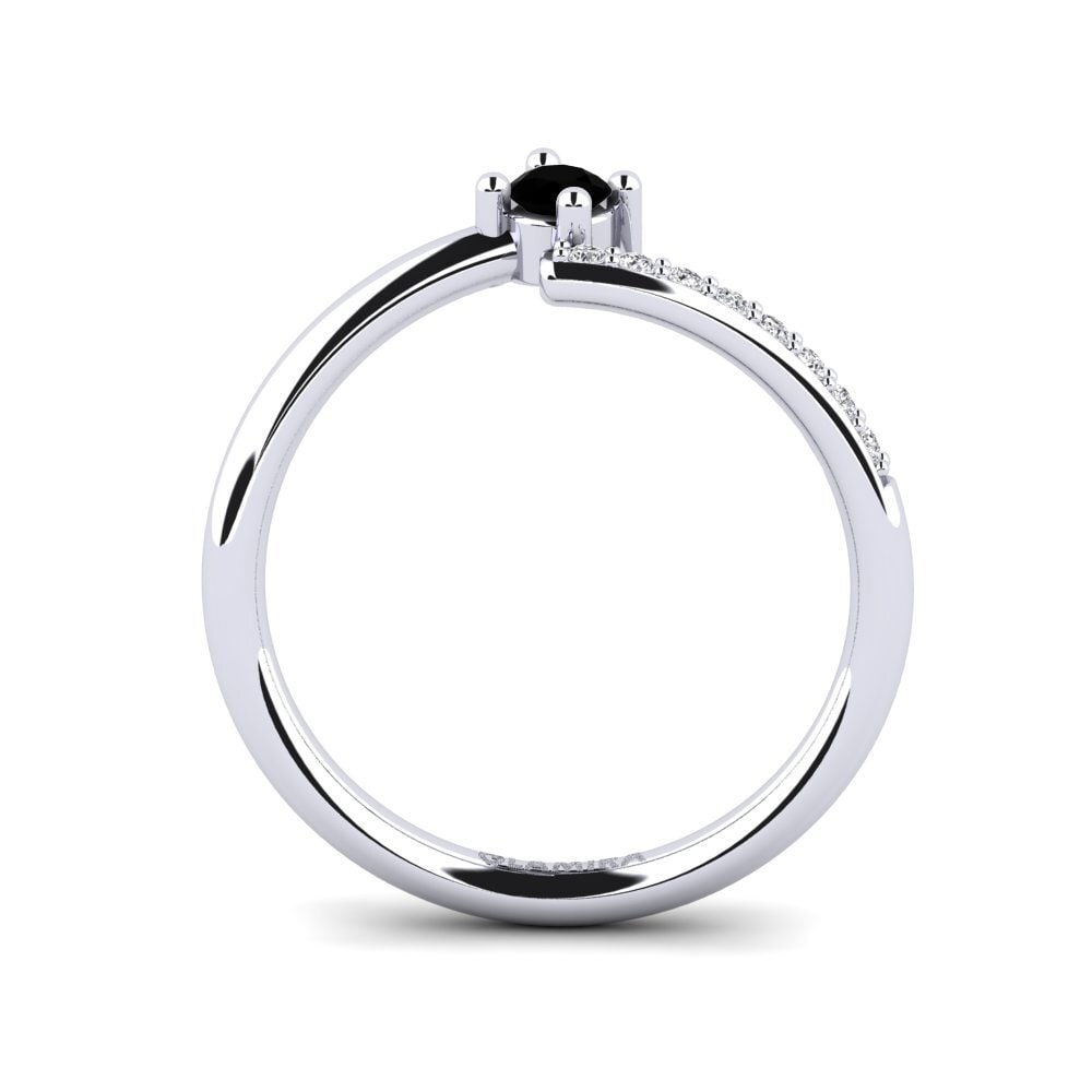 Diamante Negro Anel Javier