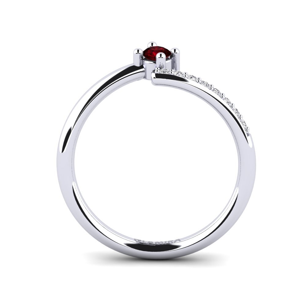 Garnet Ring Javier