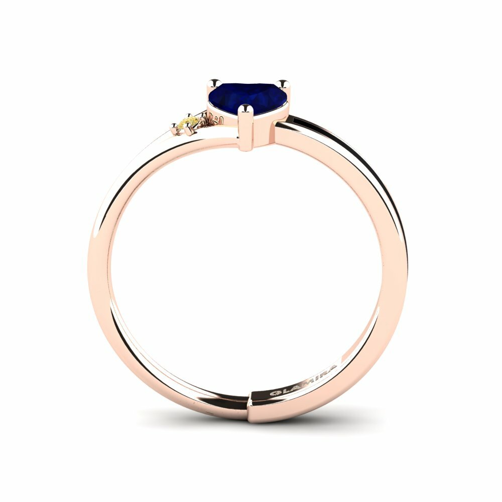 Zafiro Anillo de compromiso Jay