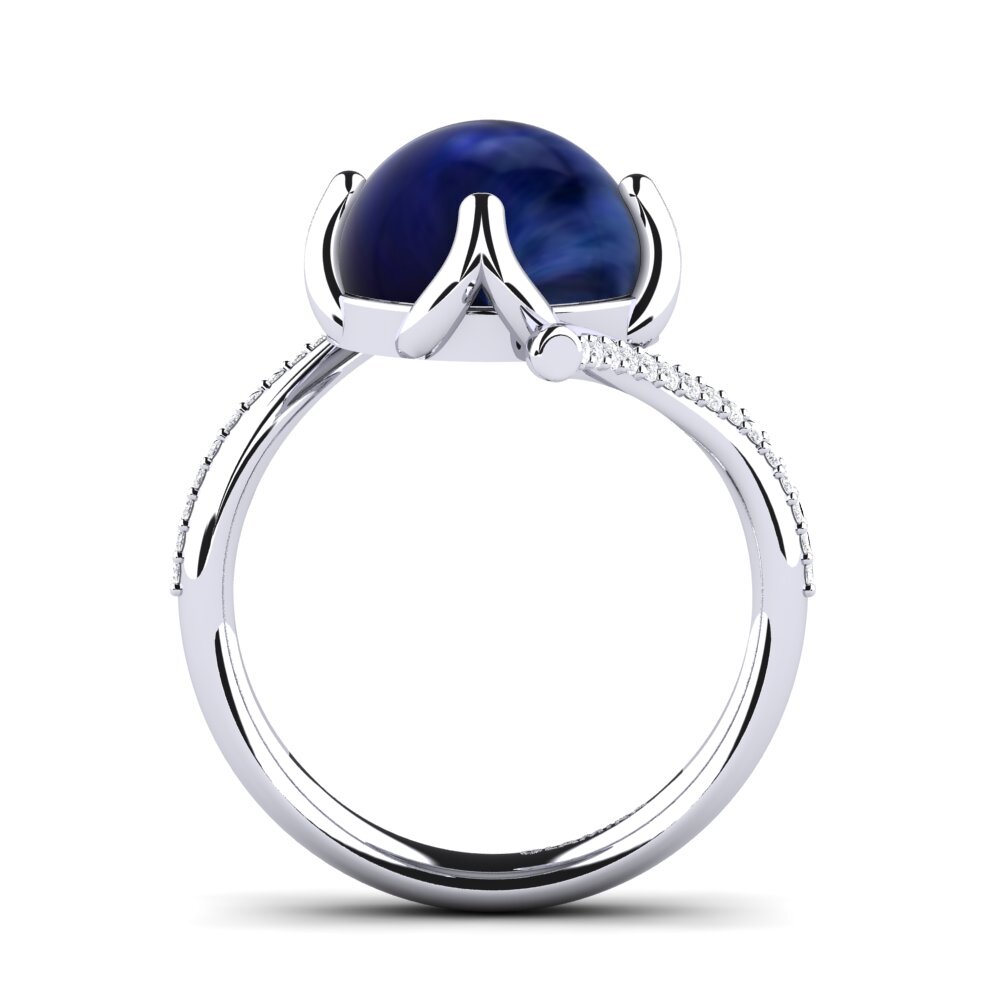Zafiro Cabujón Anillo Jayeline