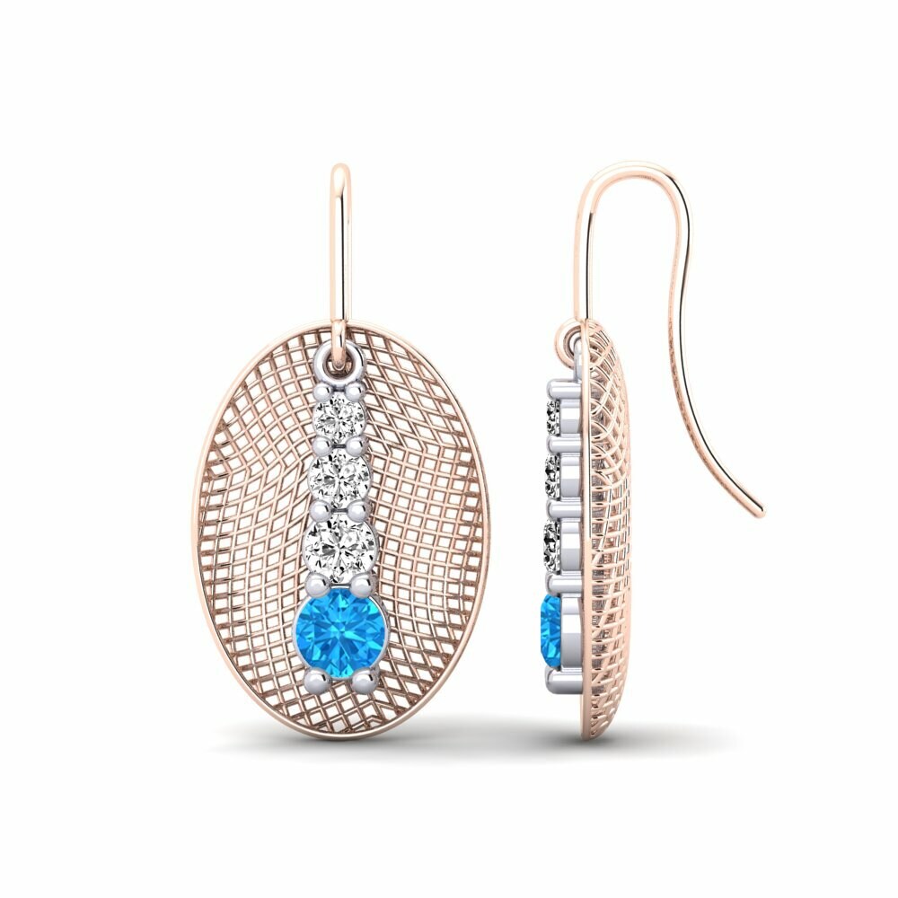 Blue Topaz Women's Earring Jeanelle