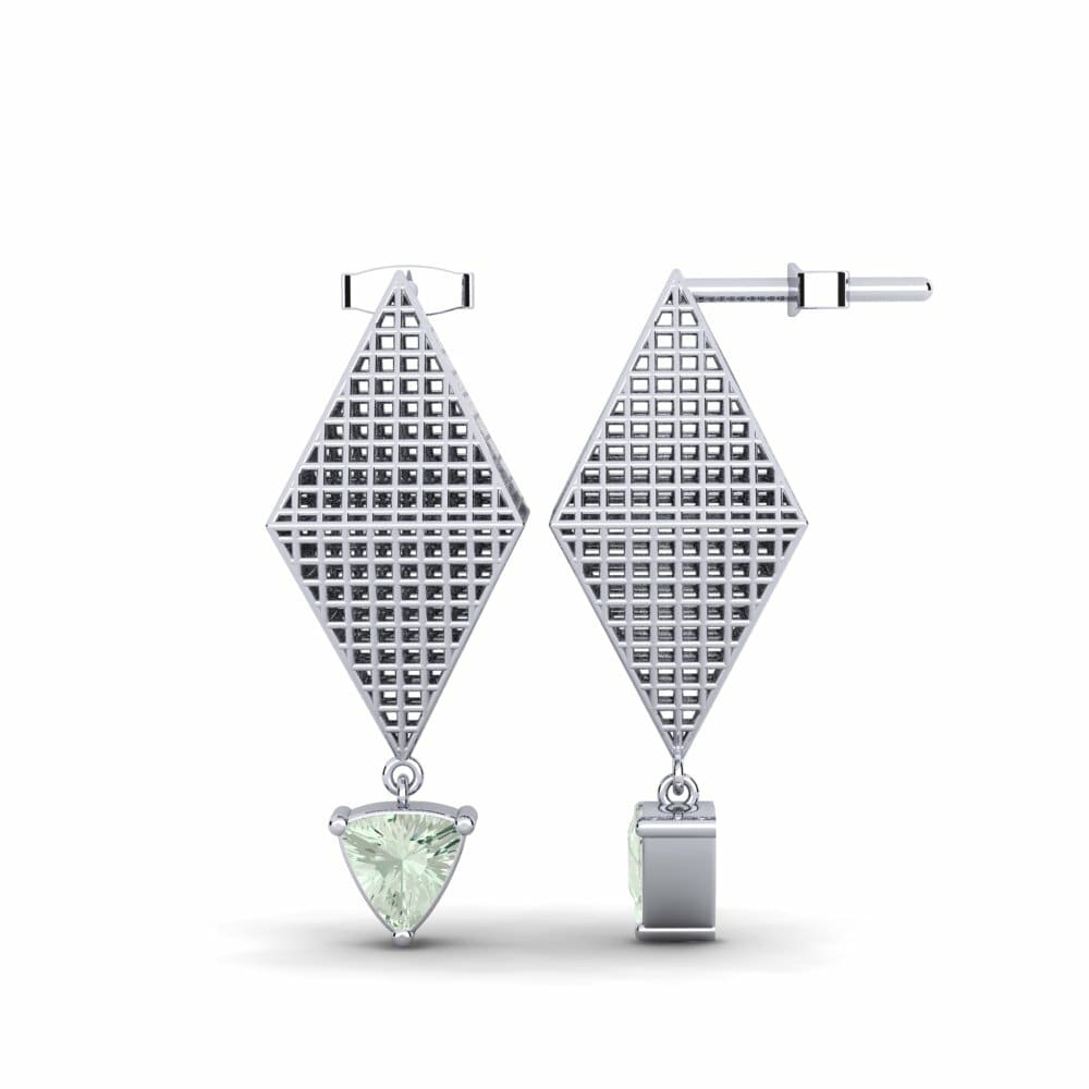 Green Amethyst Women's Earring Jeannetta