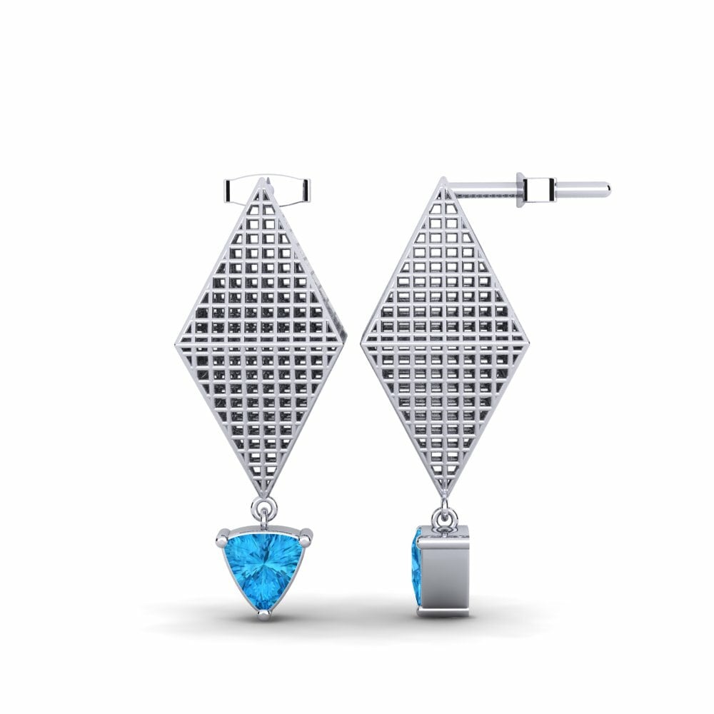 Blue Topaz Women's Earring Jeannetta