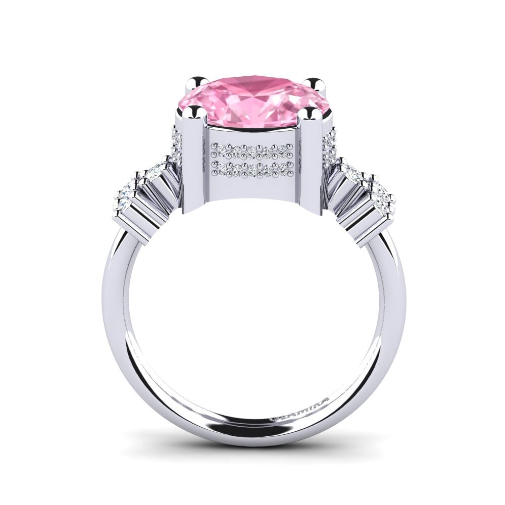 Pink Sapphire Engagement Ring Jemelia