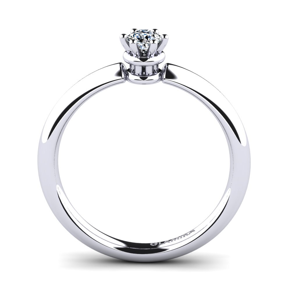 Zirconia Engagement Ring Jemma 0.16 crt