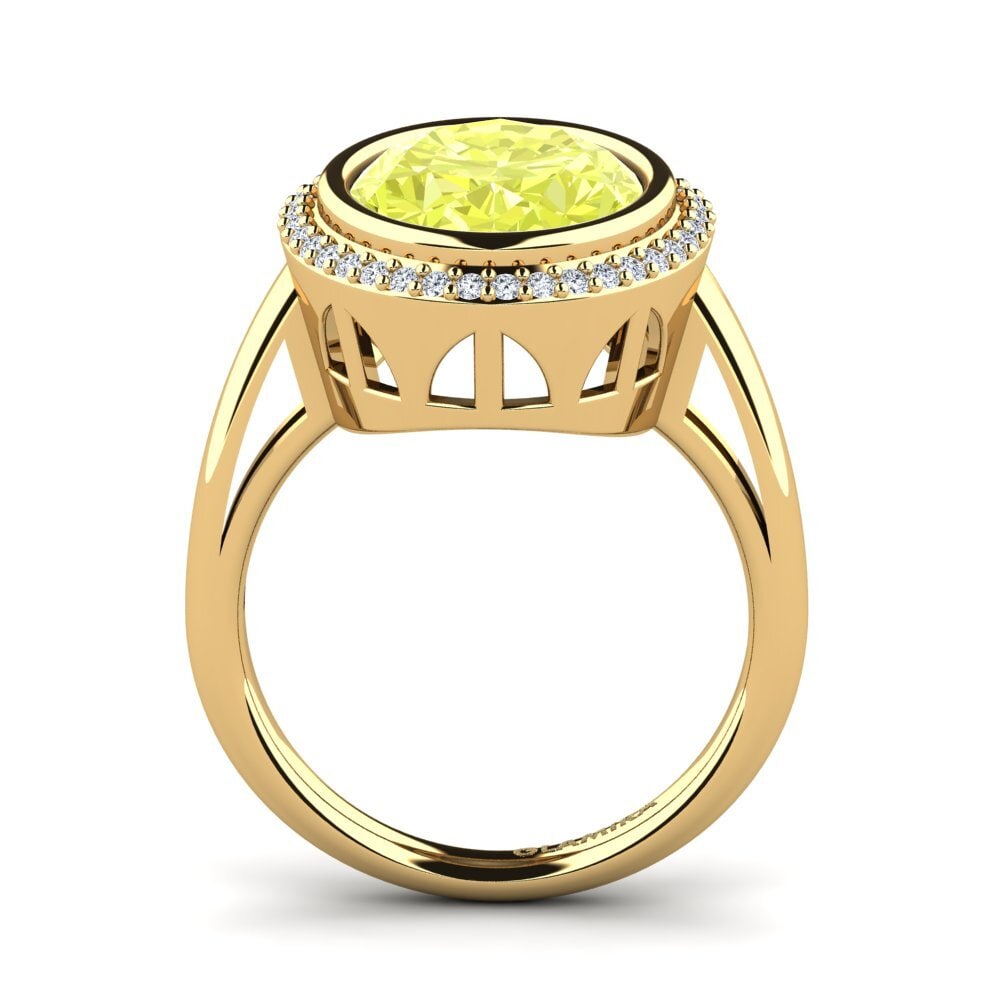 Lemon Quartz Ring Jermelia