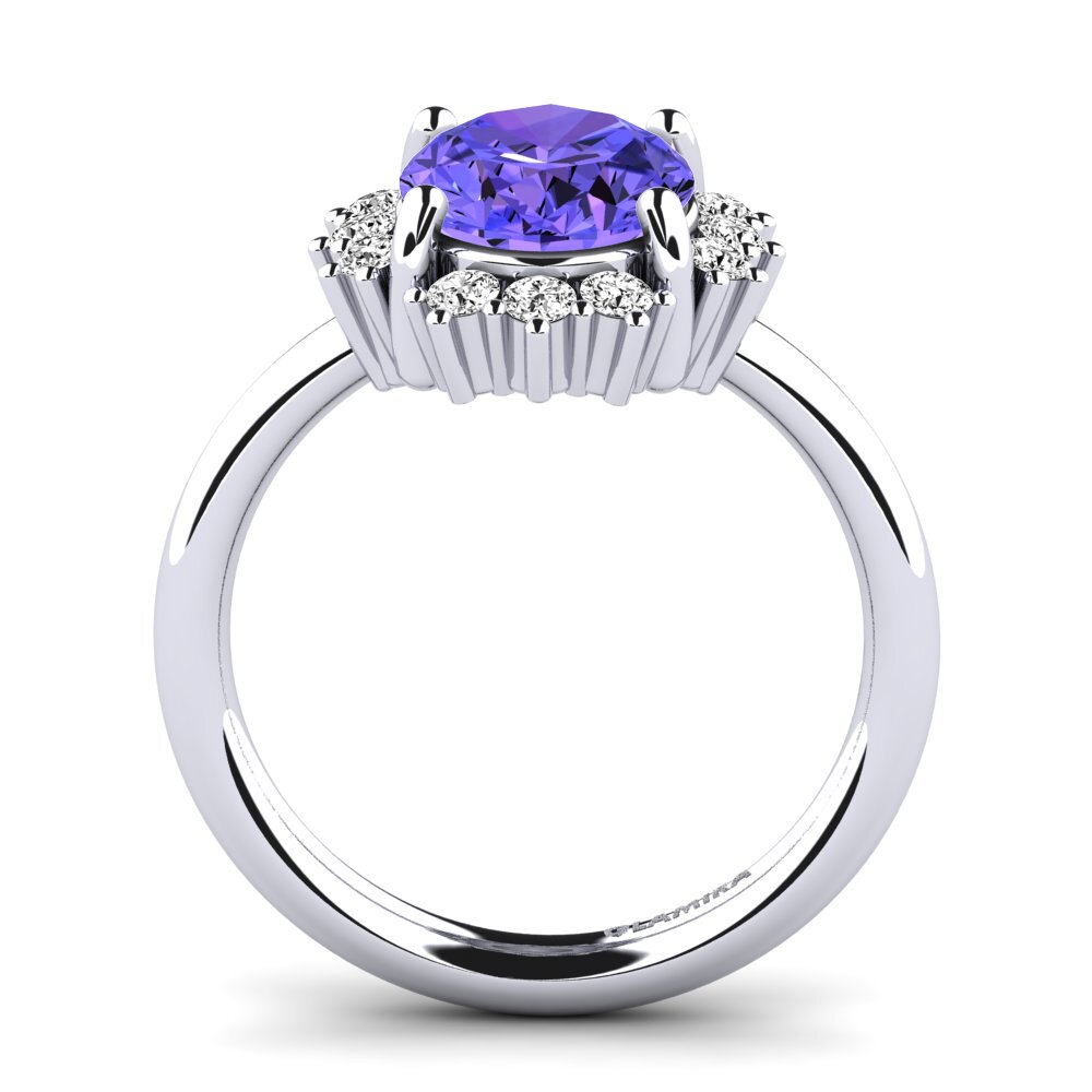 Tanzanite Engagement Ring Jeslanie