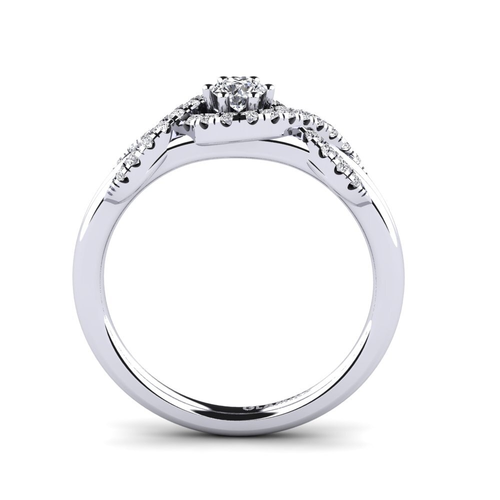 Lab Grown Diamond Engagement Ring Jilessa 0.16 crt