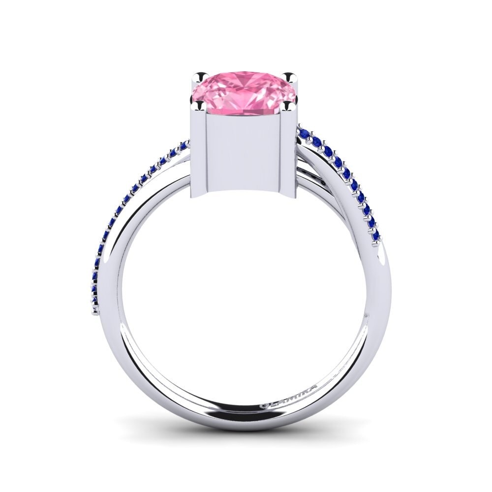Pink Sapphire Engagement Ring Jimena