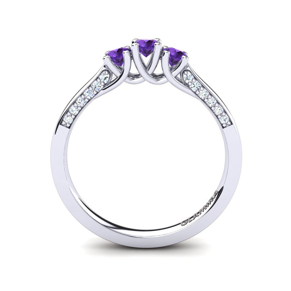 Amatista Anillo de compromiso Jolanka