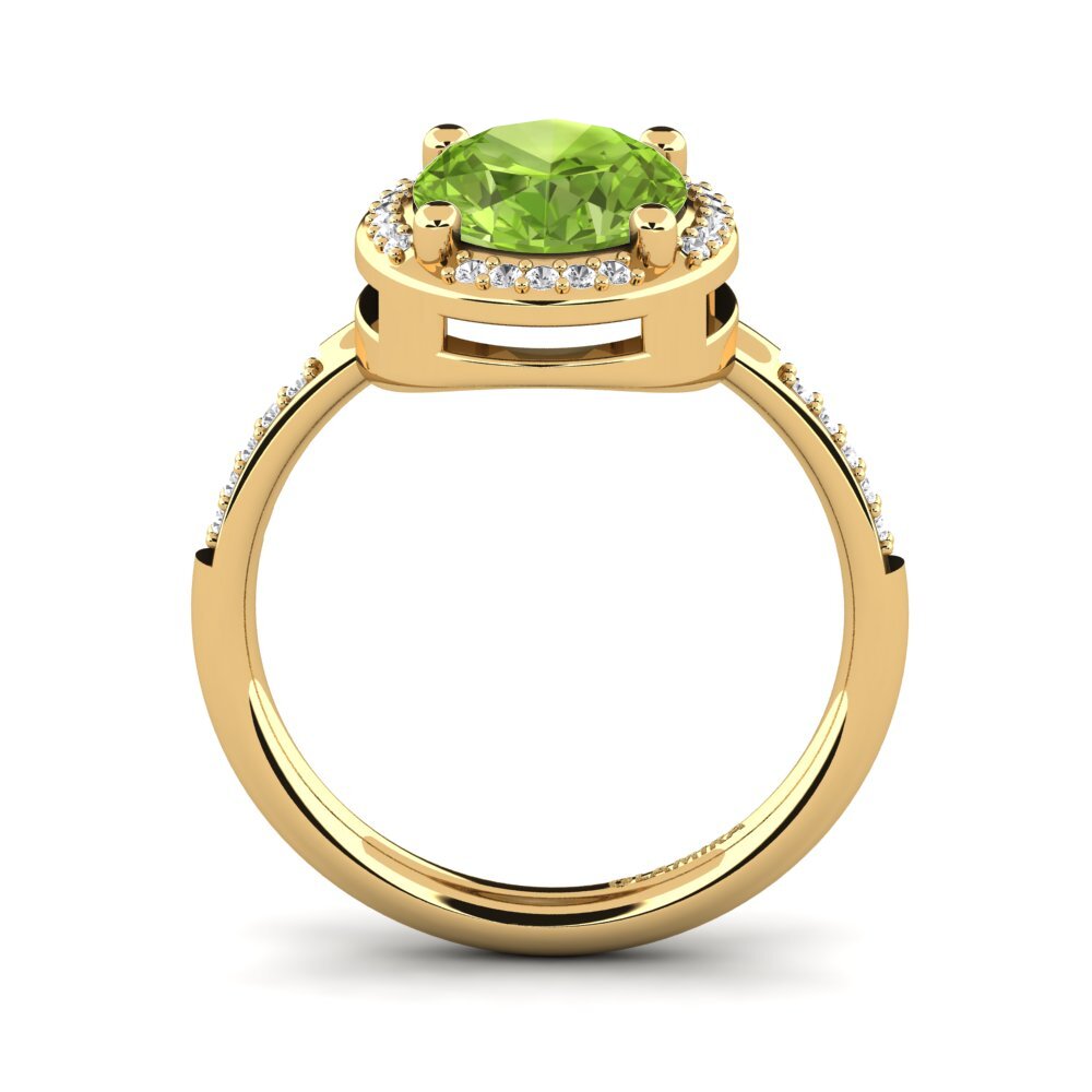 9ct Yellow Gold Engagement Ring Jolecia