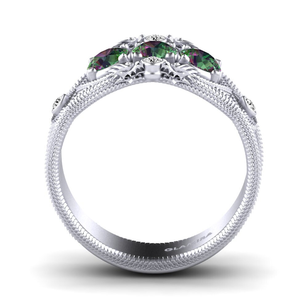 Mystic Topaz Engagement Ring Jon