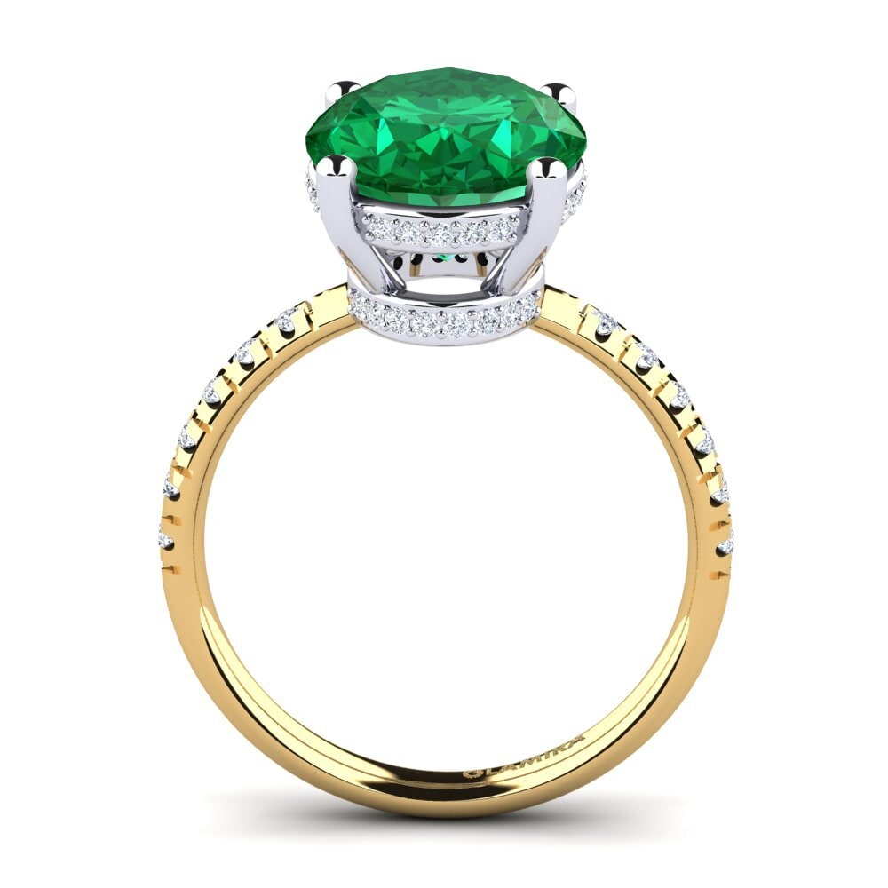 14ct Yellow / White Gold Ring Josafina