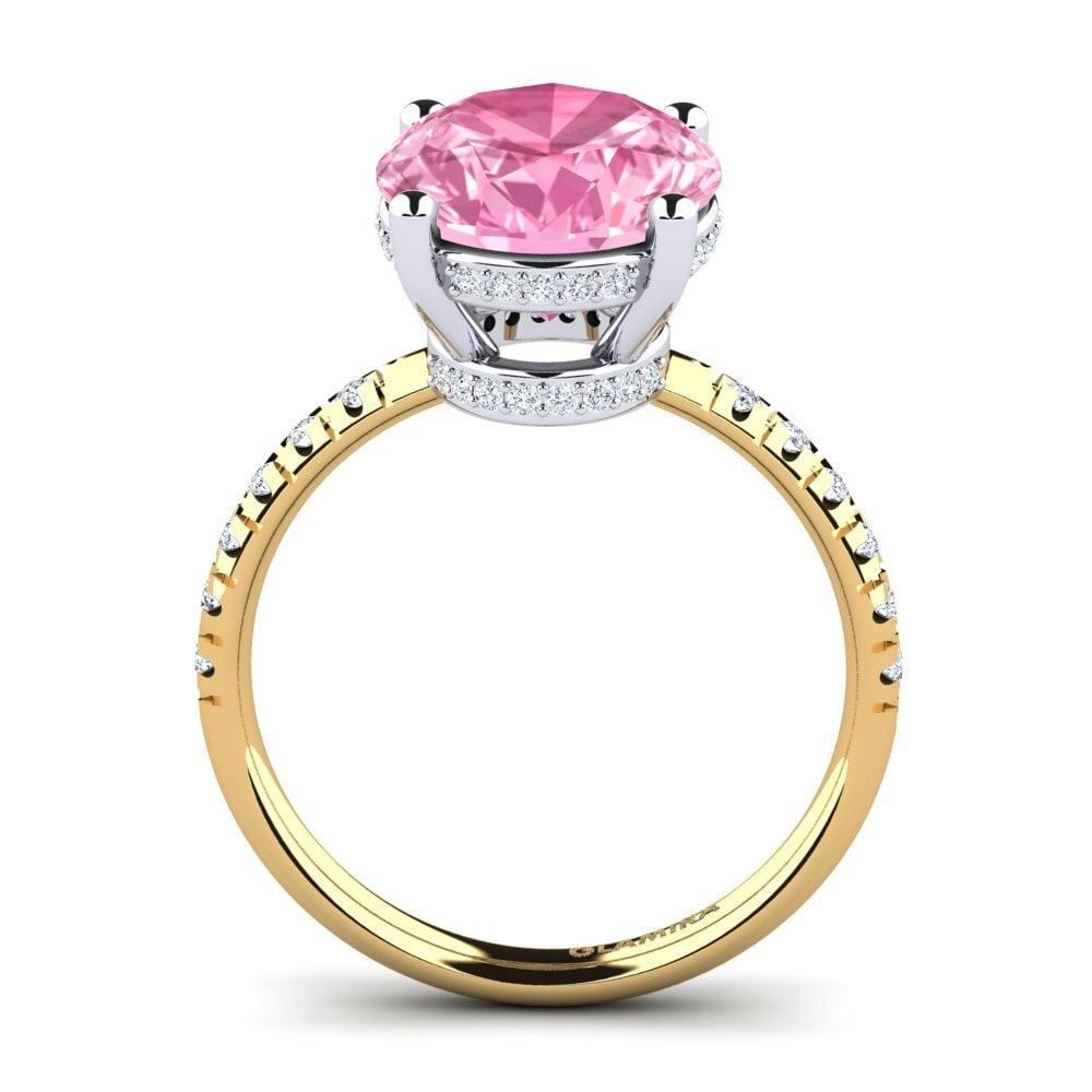 14ct Yellow / White Gold Ring Josafina