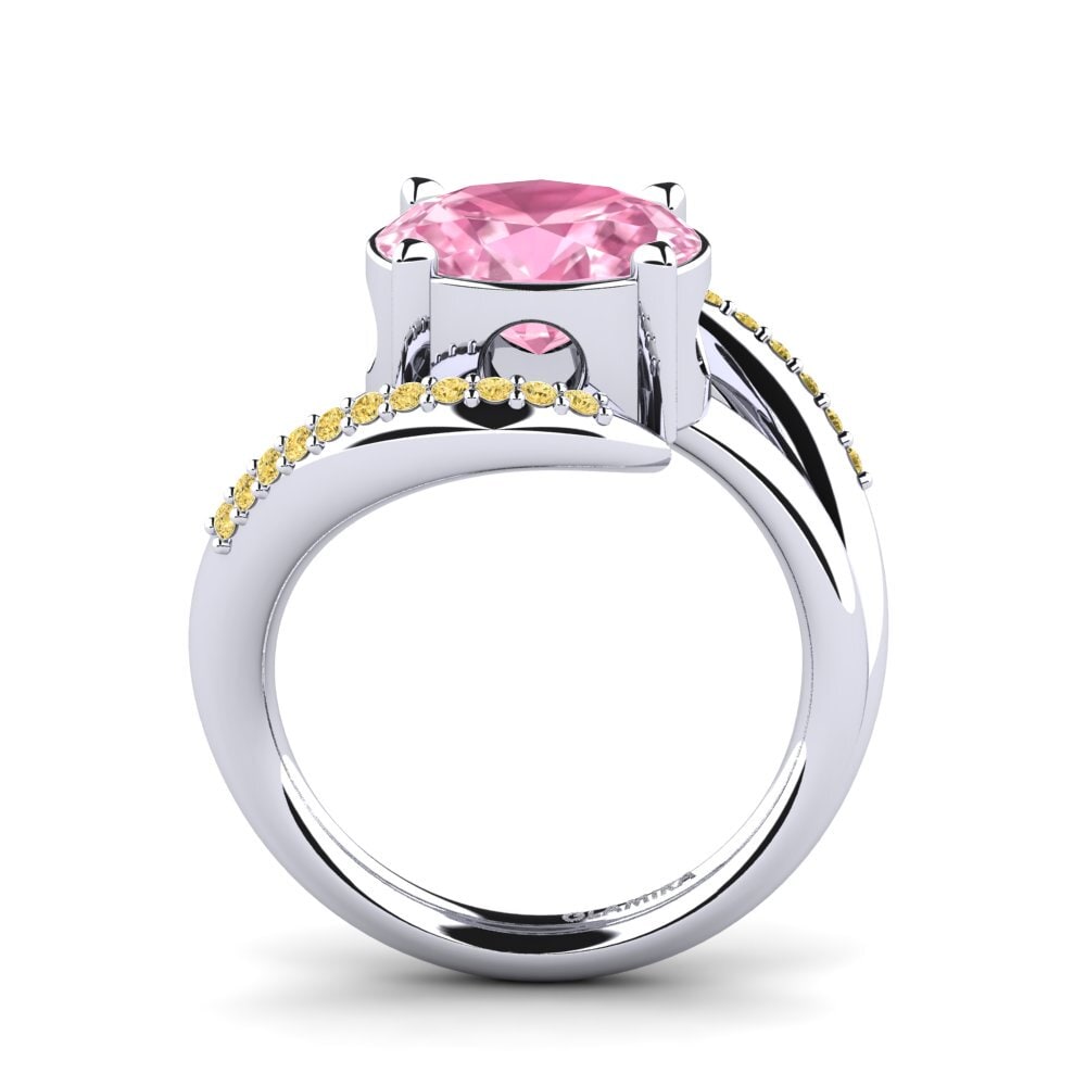 Pink Sapphire Engagement Ring Juelisa
