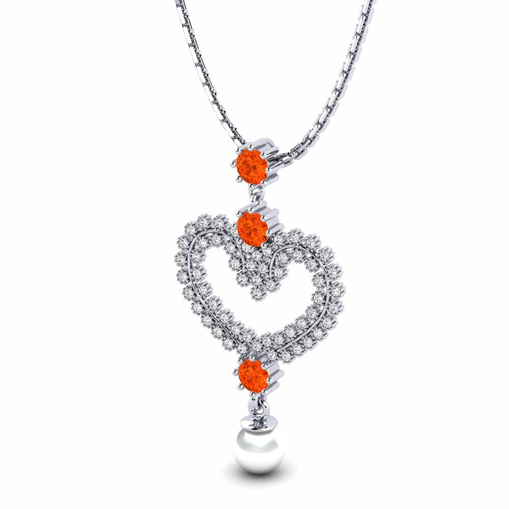 Opale de Feu Pendentif pour femme Junippa