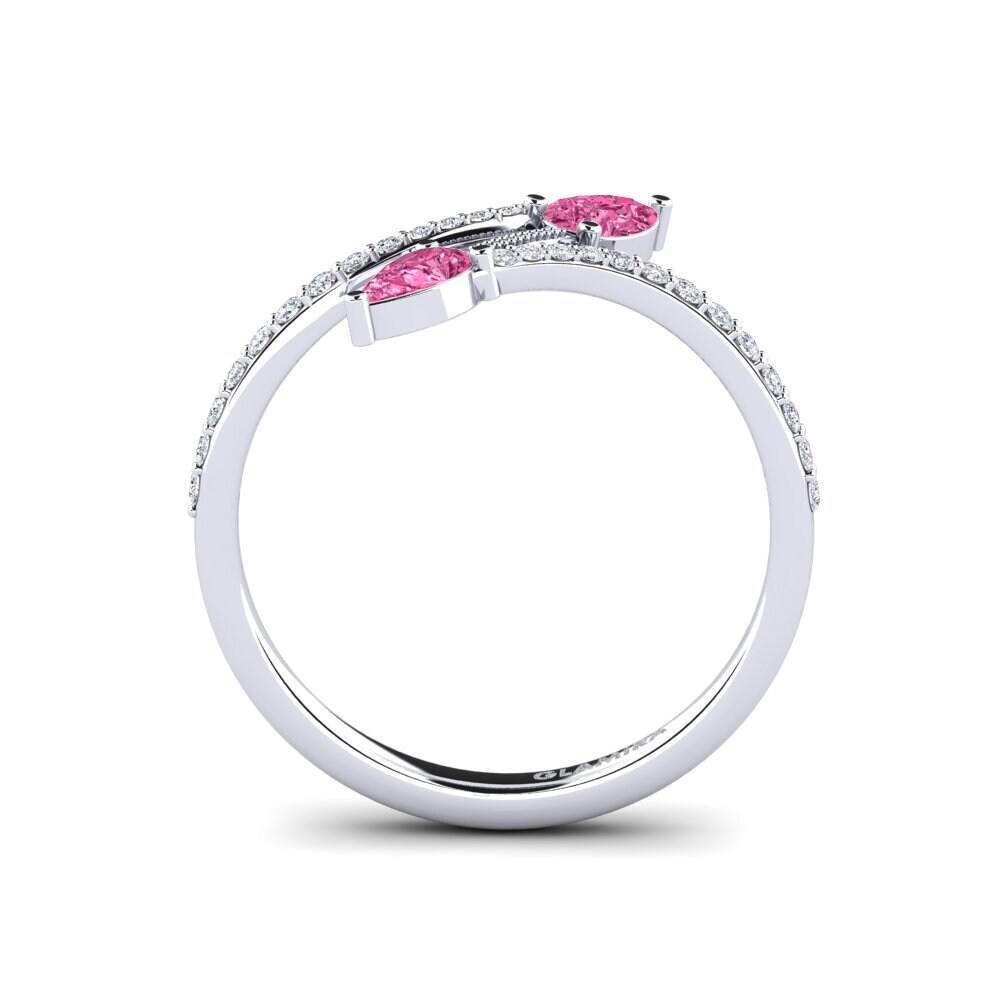 Turmalina rosa Anillo Justino