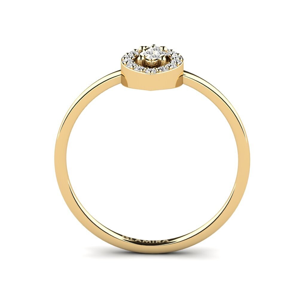 Moissanite Anel Kaayo