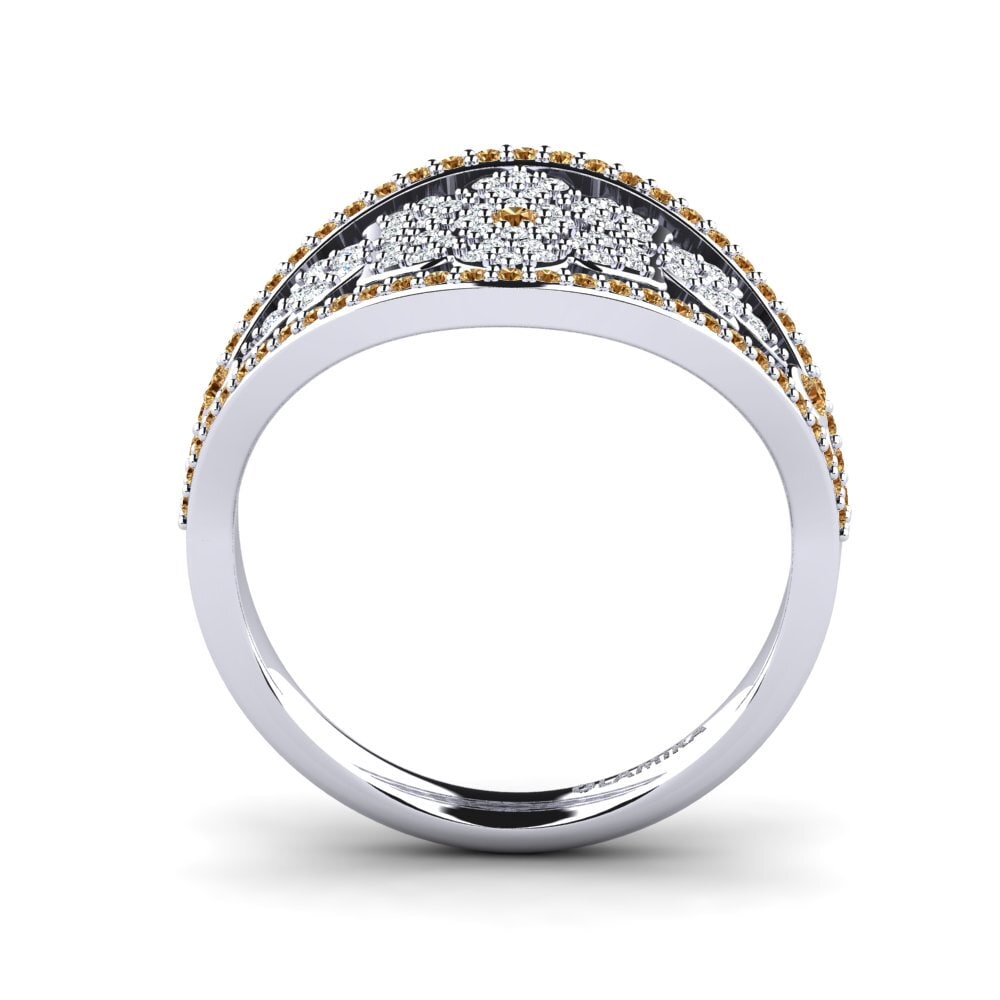 Brauner Diamant Ringe Kacyay