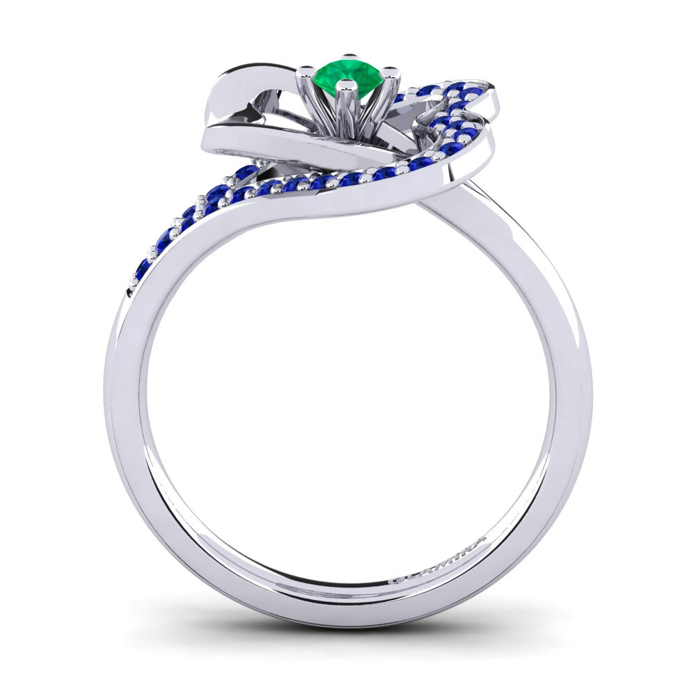 Emerald Engagement Ring Kailyn 0.1 crt