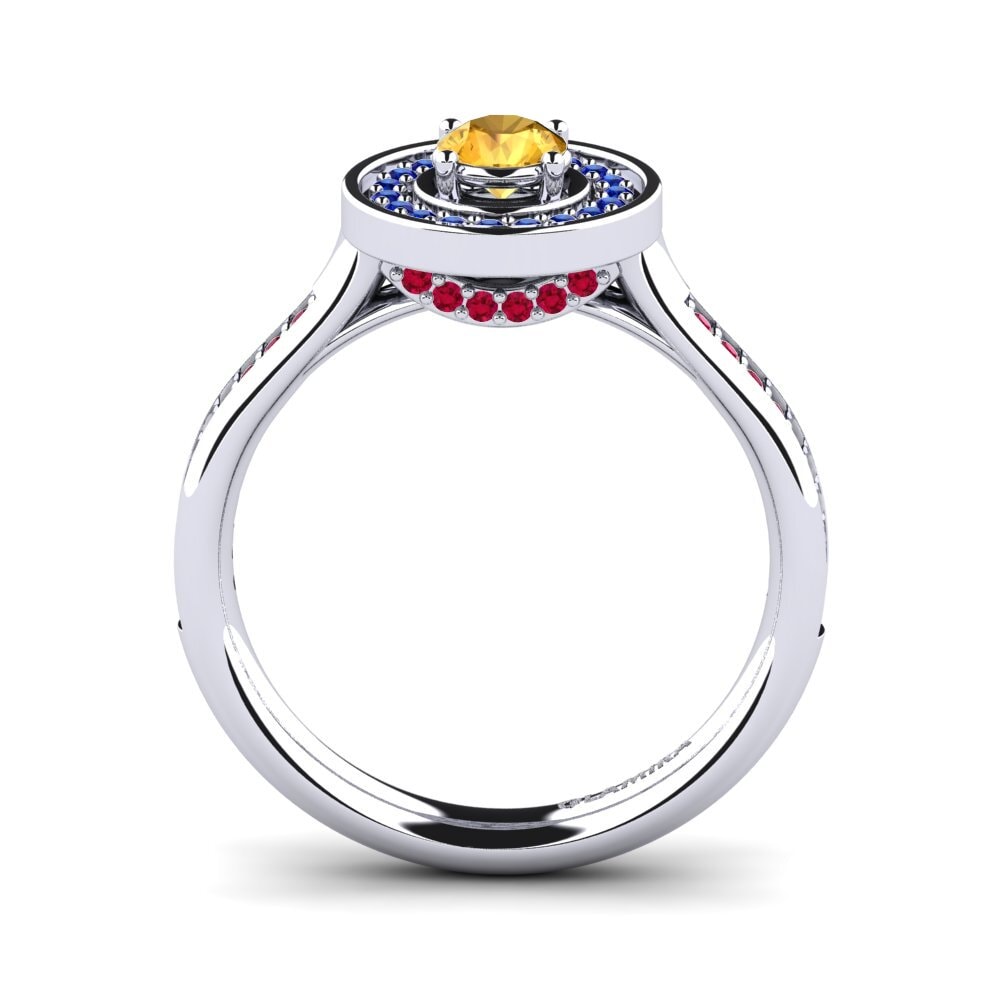 Citrine Engagement Ring Kaisra
