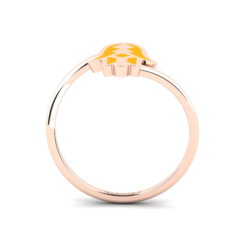 14k Oro Rosa Anillo Kaitsja